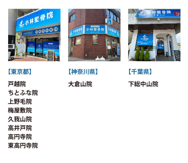 小林整骨院　関東 10院