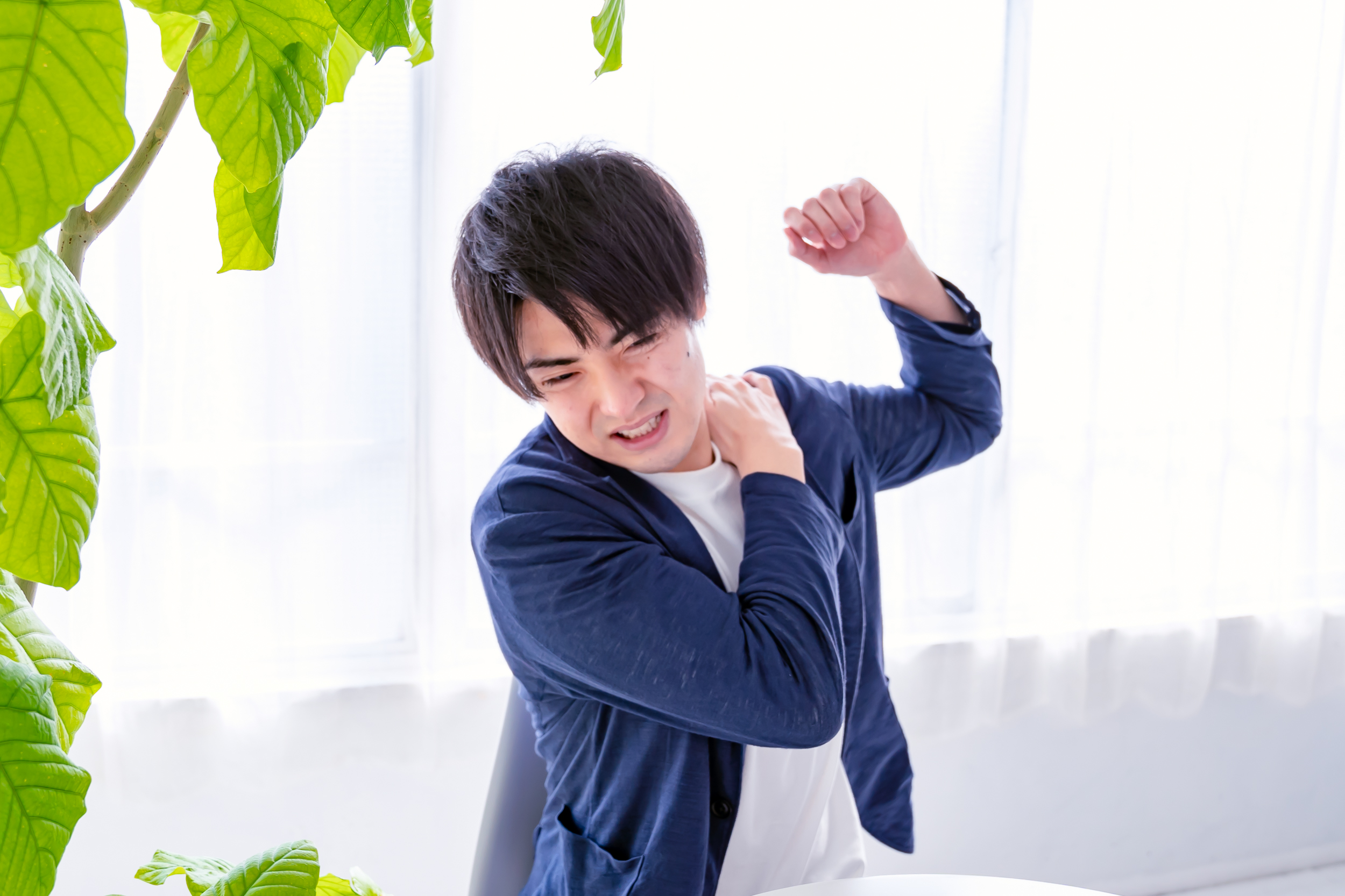 背骨・肋骨・肩甲骨の可動性低下