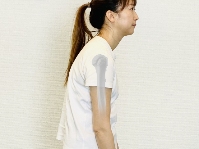 背中・肩甲骨まわりの筋力低下