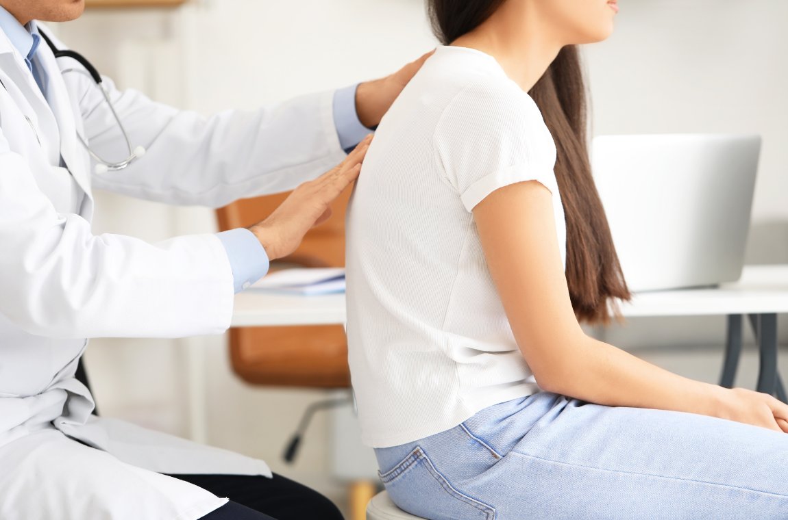 姿勢や体のバランスの乱れ