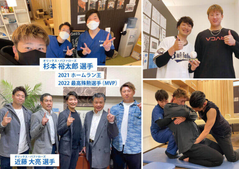 オリックス・バファローズ 杉本祐太郎選手、近藤大亮選手の写真