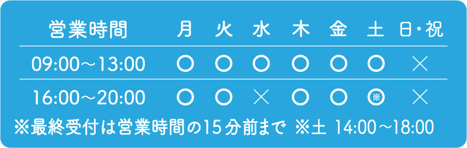 営業時間